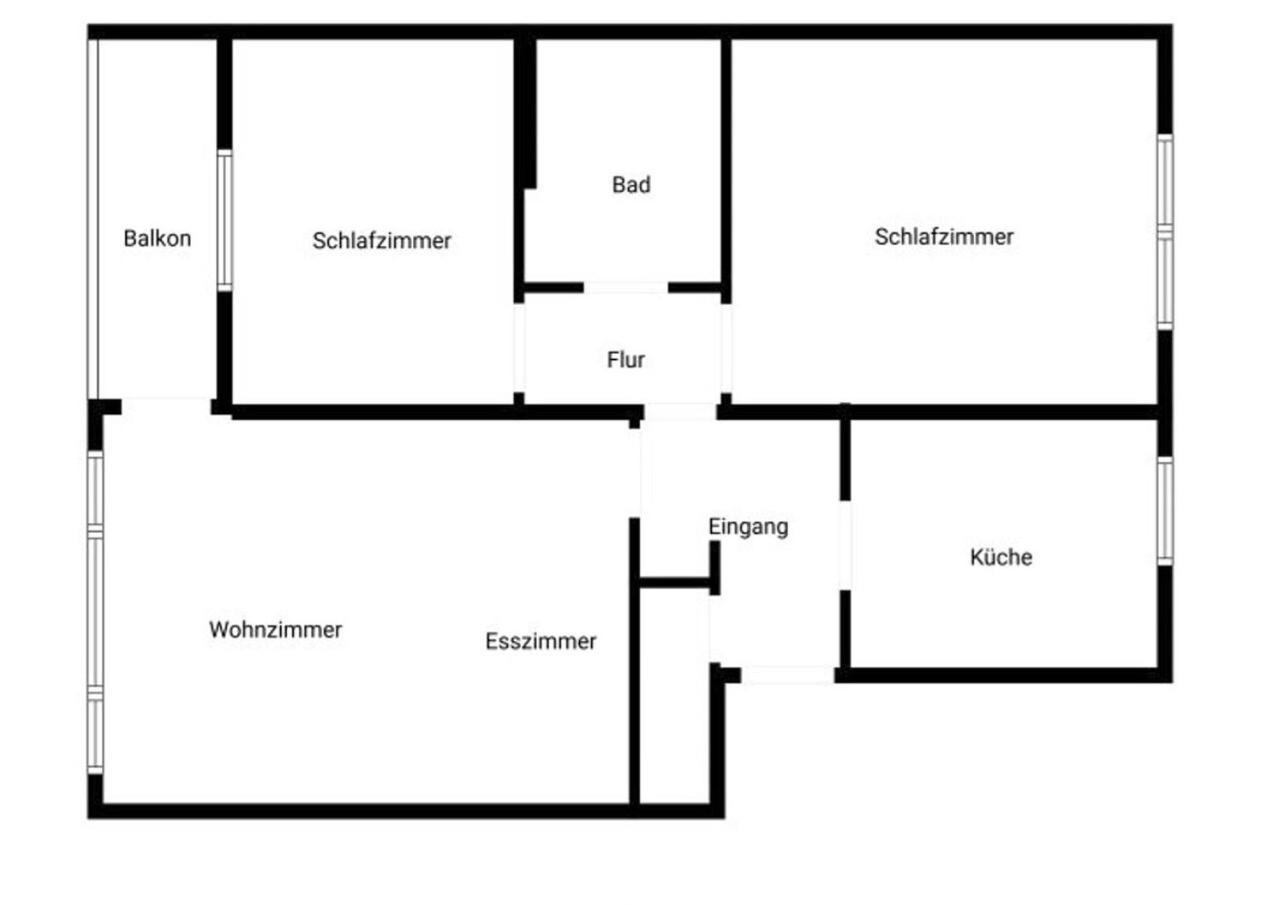3 Zimmer, 68Qm, Parkplatz, Messe Dus, Logport, Duisport Duisburg Exteriör bild