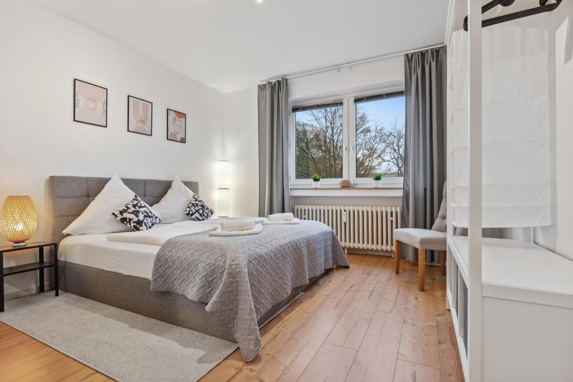 3 Zimmer, 68Qm, Parkplatz, Messe Dus, Logport, Duisport Duisburg Exteriör bild