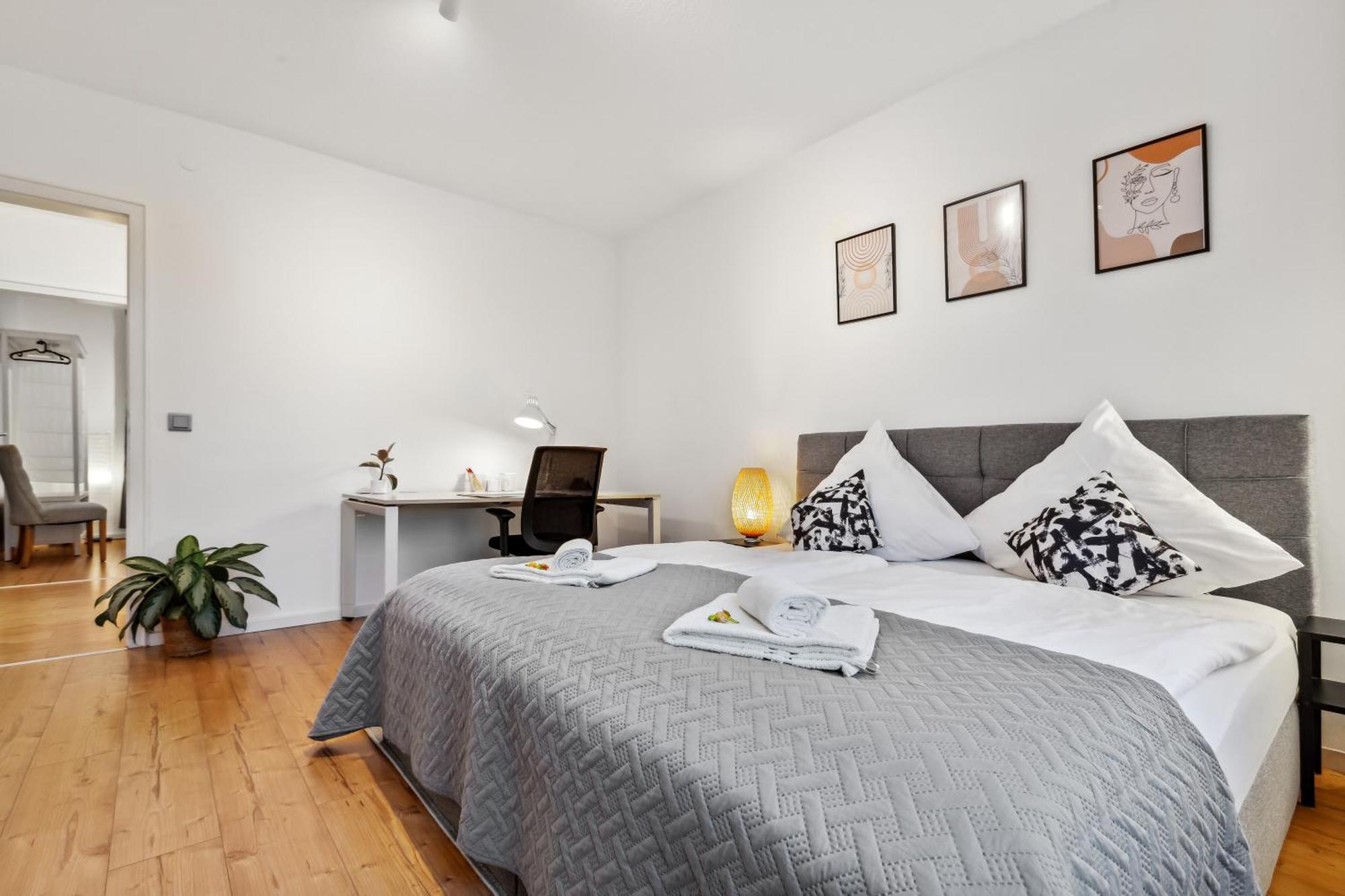 3 Zimmer, 68Qm, Parkplatz, Messe Dus, Logport, Duisport Duisburg Exteriör bild